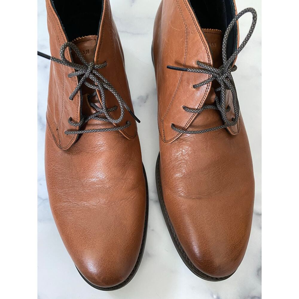 Cole Haan Holland Grand Chukka Boot British Tan Size 12 - Picture 3 of 7